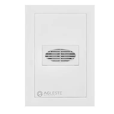 CJ CAMPAINHA CIGARRA (SOM) 4X2 - DICOMPEL EKRON BRANCO- EK-30000/33