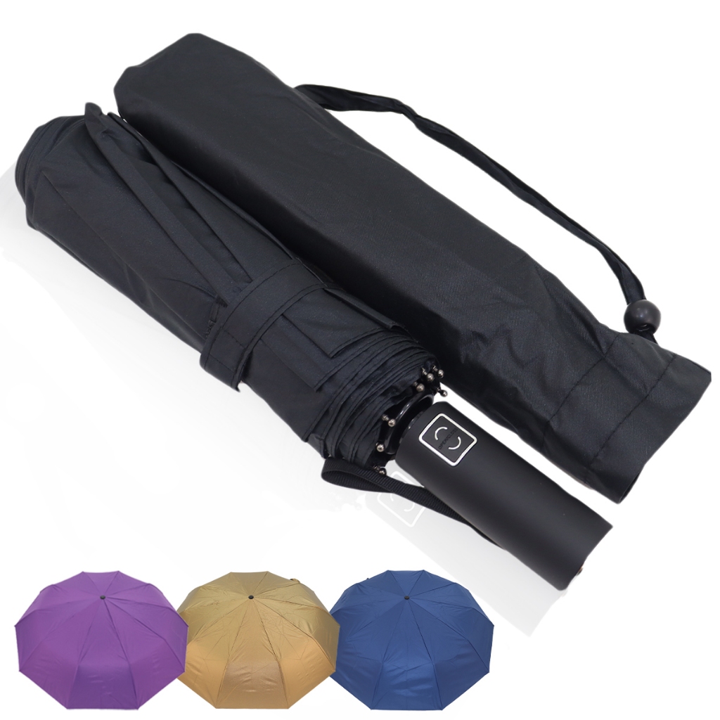 Guarda Chuva Automático Com Proteção Solar 10 Hastes Em Alumínio e Fibra de Vidro Reforçado Contra Vento Cabe na Bolsa em Oferta na Shopee