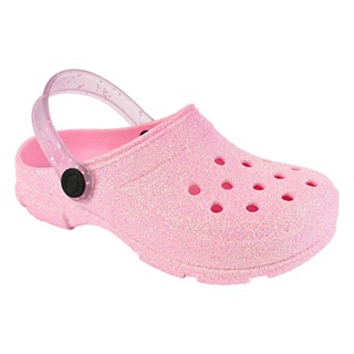 Sandália Babuche Infantil Glitter Rosa Menina Casual em Oferta na Shopee