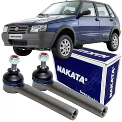 Terminal de Direção (Par) - Fiat Uno - 1992 a 2012 - Nakata