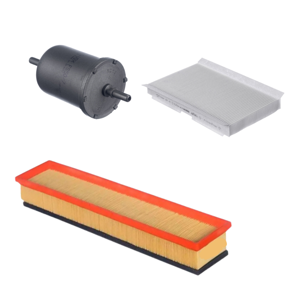 KIT Filtro De Ar + Combustivel + Ar Condicionado 307 1.6 16v. / 207 1.6 16v