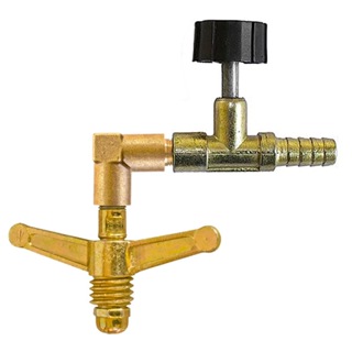 Registro de Gás Alta Pressão 5/16" Deitado Horizontal Para Botijão P13 em Oferta na Shopee