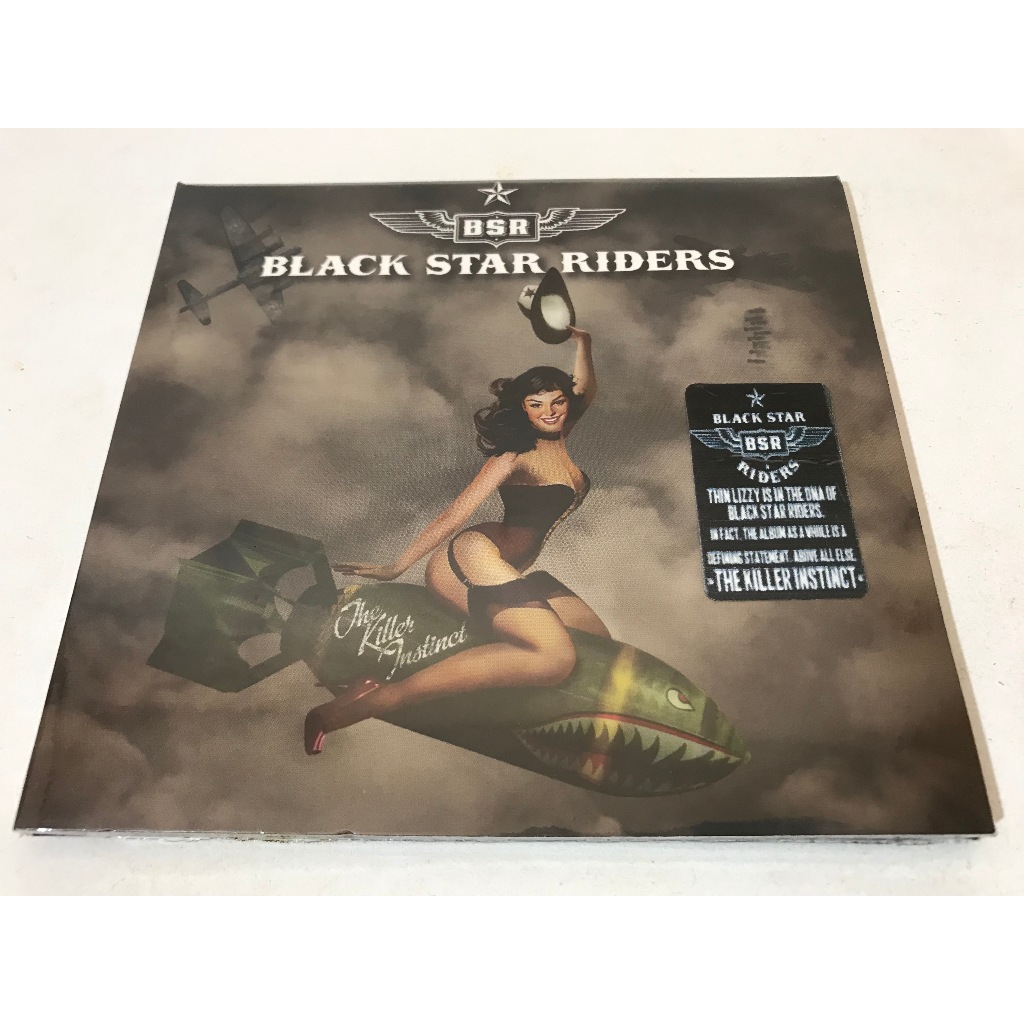 Black Star Riders - The Killer Instinct Cd Lacrado Fabrica C/ LETRAS P/ COLECIONADOR