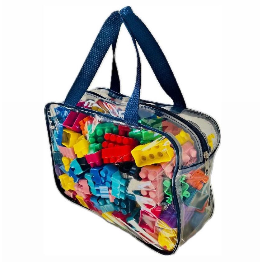 Bolsa com 300 Blocos de Montar – Criatividade e Diversão em Oferta na Shopee