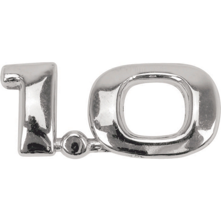 Emblema Letreiro 1.0 linha volkswagem 1996 a 1998 Cromado GOL FOX