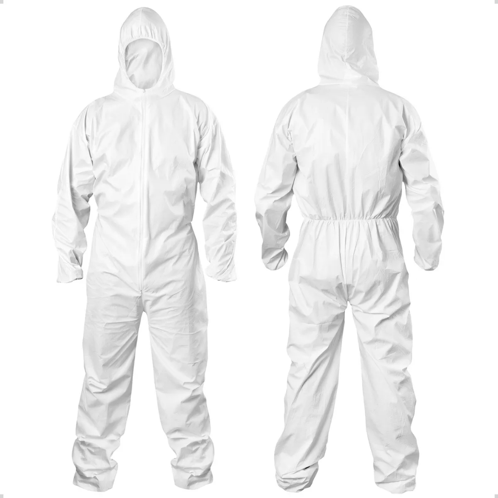 Macacao De Segurança Covertech Tipo Tyvek