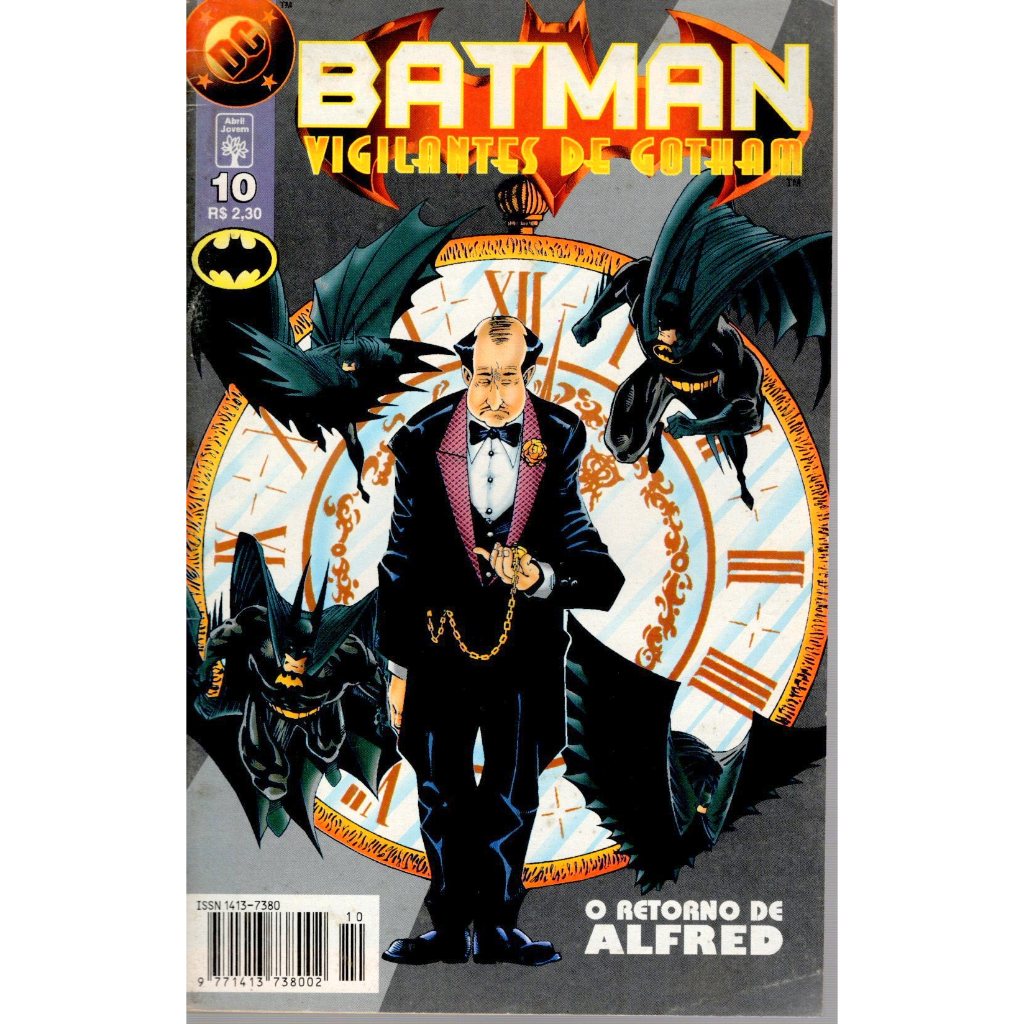 Gibi - HQ Batman - Vigilantes de Gotham n° 10 - O Retorno de Alfred