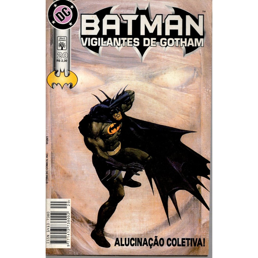 Gibi - HQ Batman - Vigilantes de Gotham n°20 - Alucinação Coletiva! - 1998