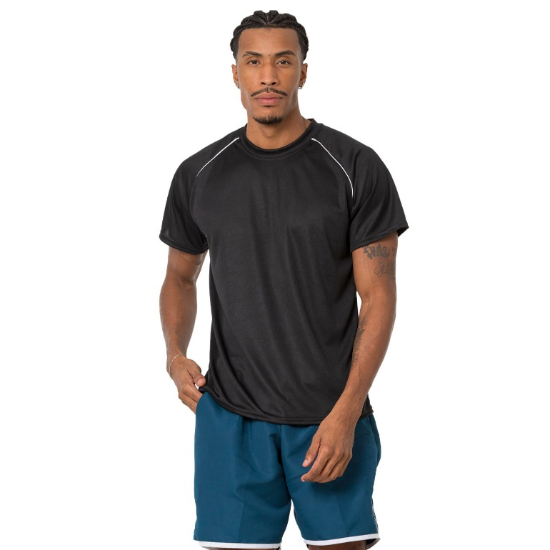 Camiseta masculina dryfit Lisa para esporte lazer dia a dia leve e confortavel academia corrida