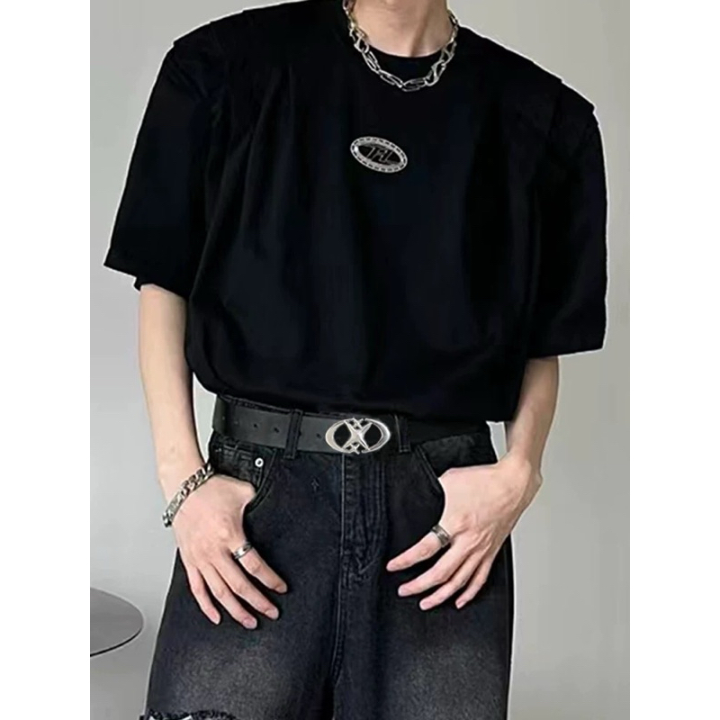 cinto de unissex fivela estrela para feminino masculino punk cowboy Y2K