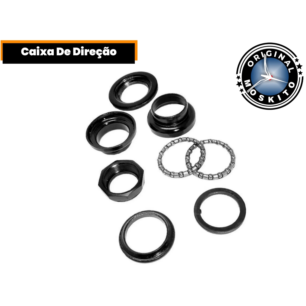 Caixa De Direção Bicicleta Motorizada Moskito Standard Rosca