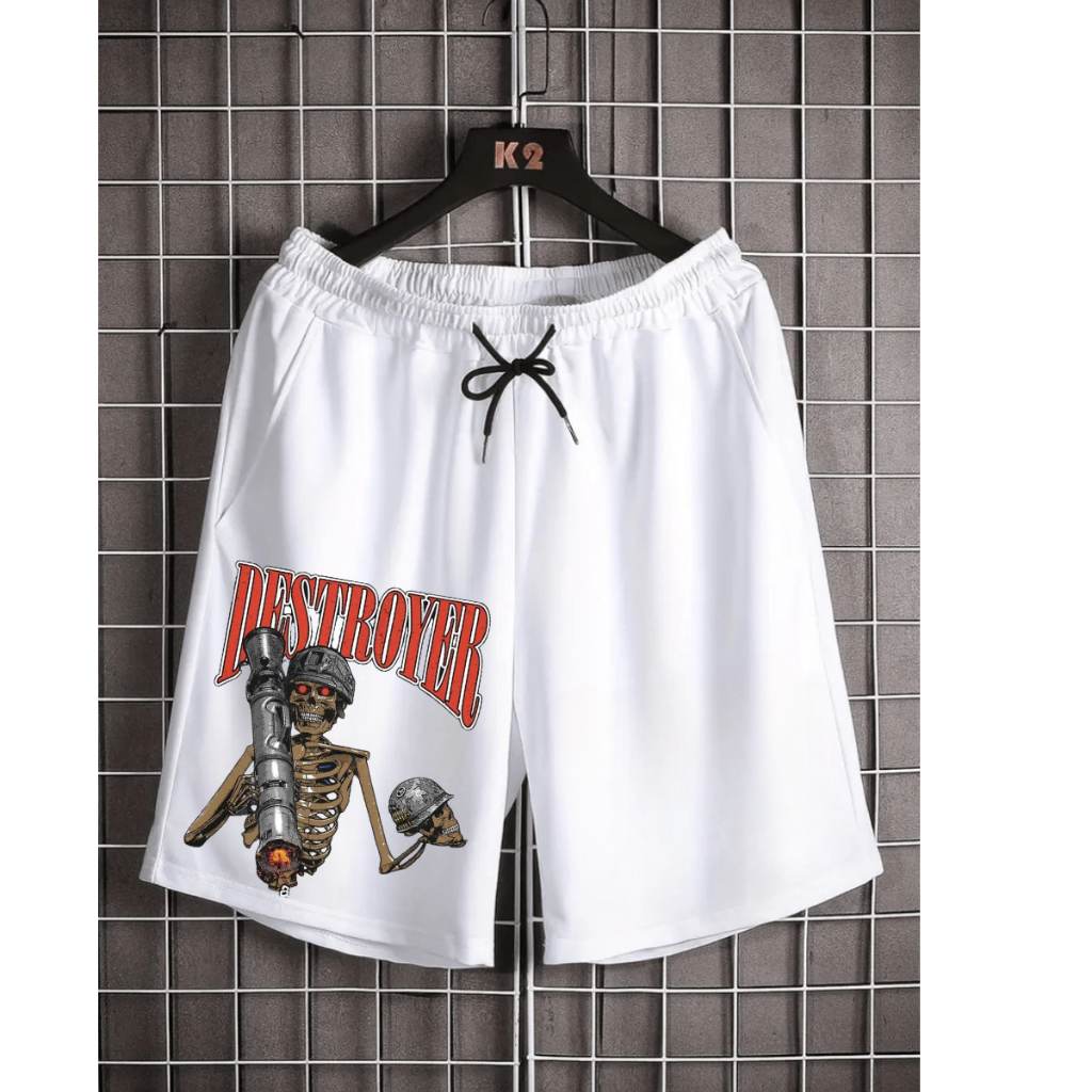 Short Bermuda Moletom Musculação GYM Algodão100% Premium Streetwear Treino Academia