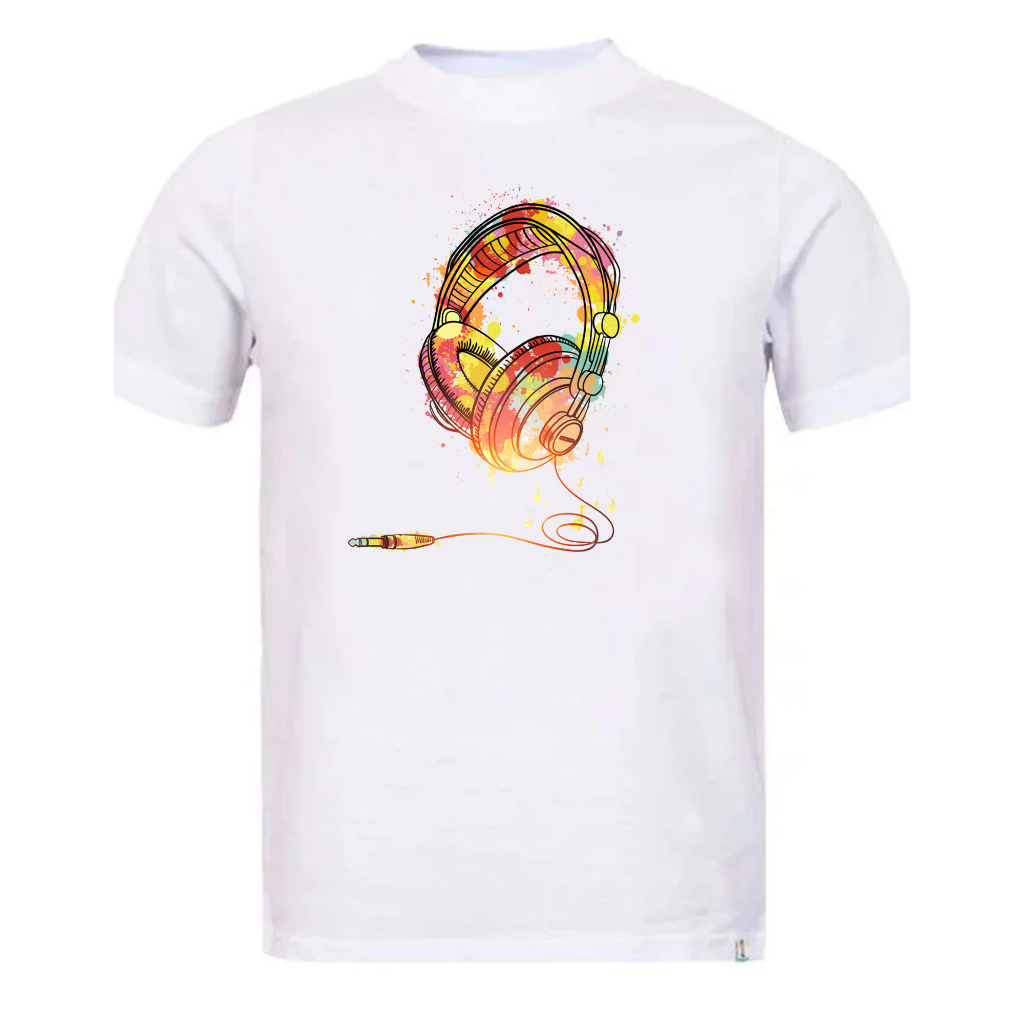 ESTAMPAS VARIADAS HEADPHONE QUALIDADE DE ALGODAO ADULTO E INFANTIL UNISSEX