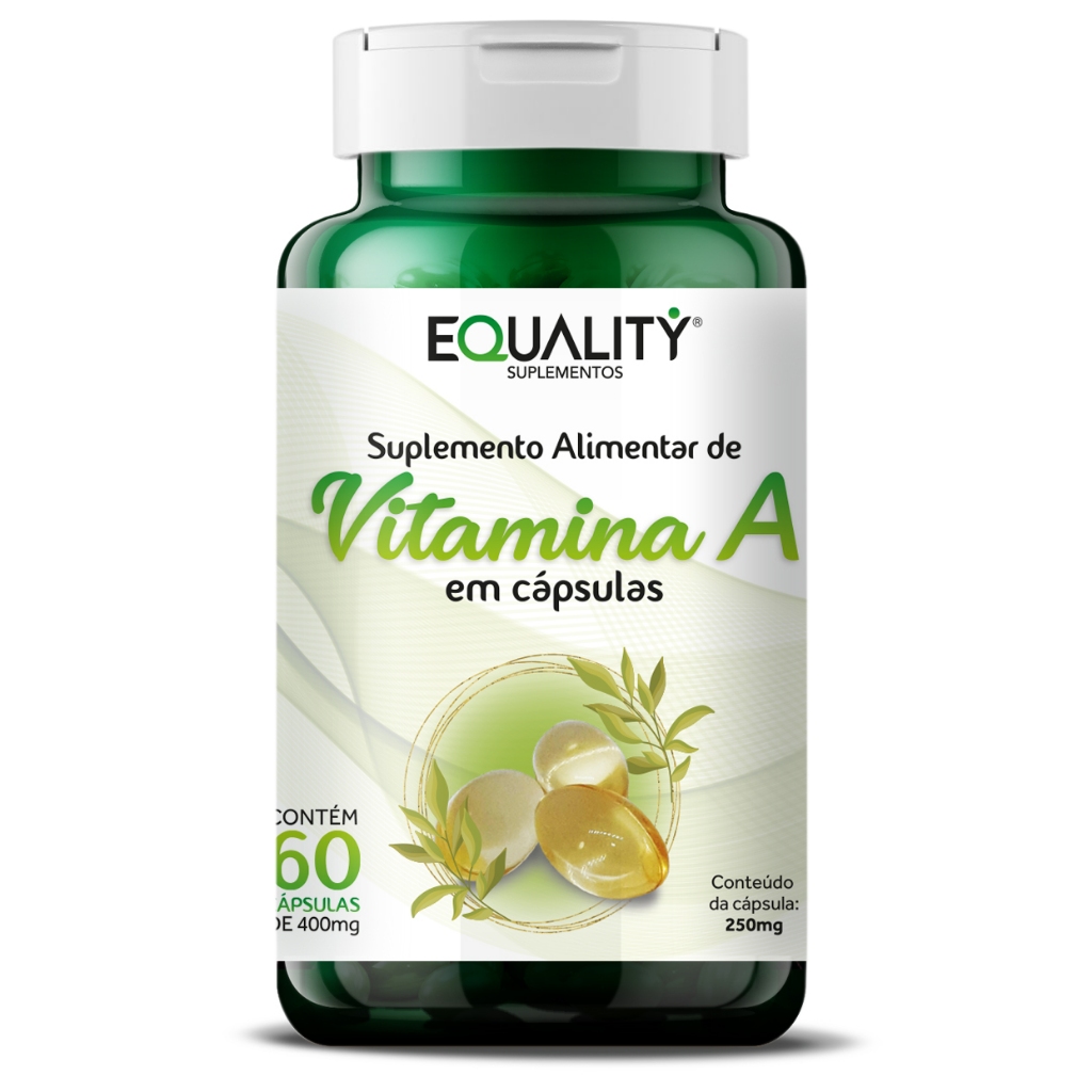 Vitamina A (Retinol) 600mcg - 2000ui - Pote 60 Cápsulas Softgel