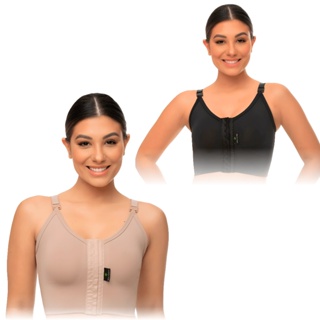Sutiã Pós Cirúrgico Emana Mamoplastia, Mastopexia Reforçado Alta Compressão Registro Anvisa em Oferta na Shopee