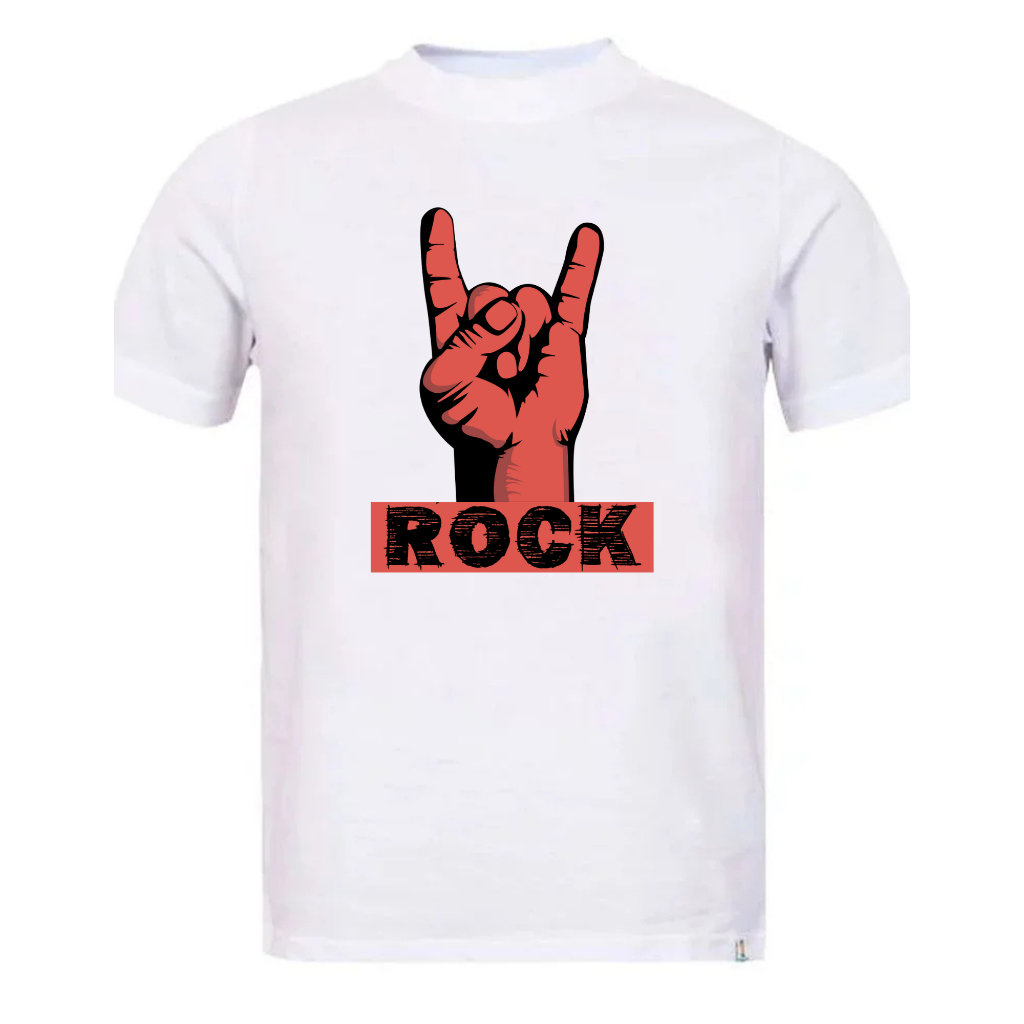 CAMISETA ROCK PERSONALIZADA DE TODAS AS ESTAMPAS E CORES DIVERSAS UNISSEX