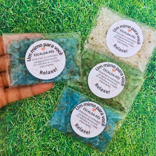 50 | 100 | 150 | 200  Escalda-pés - SPA de pés - Mimo Clientes - Lembrancinha GUIDE STAR em Oferta na Shopee