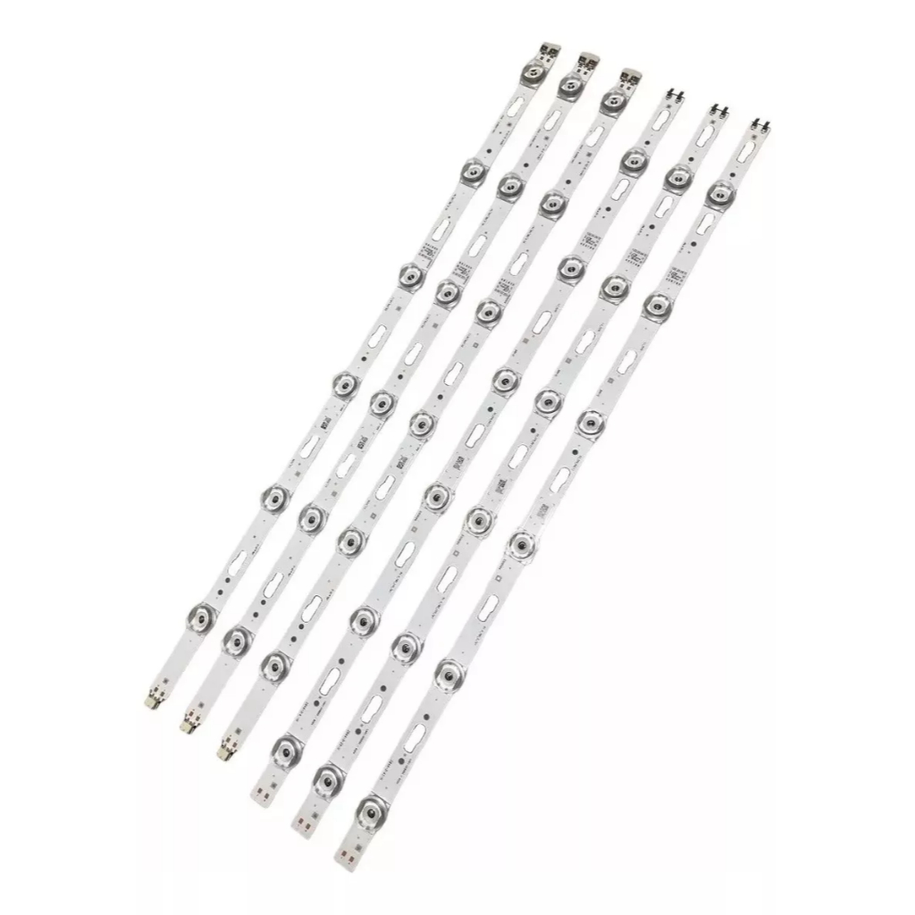 Barra de LED UN50CU7700G UN50AU7700G - Samsung Original - Kit completo 6 barras