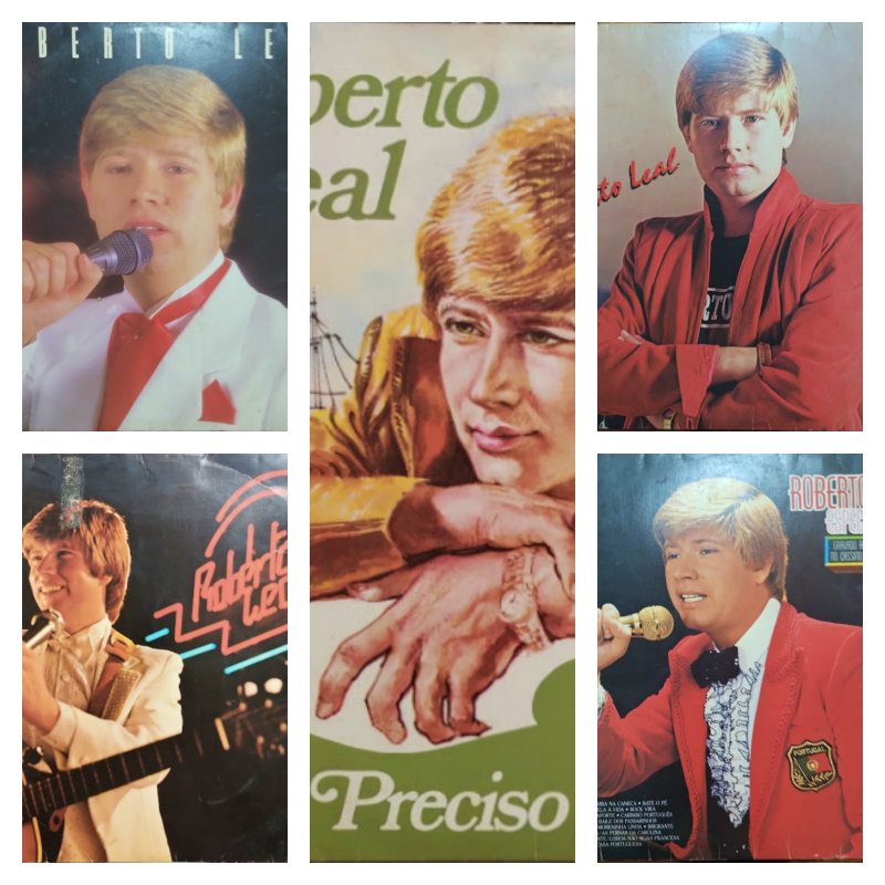 LOTE 9 Lps  Vinil Roberto Leal - DIVERSOS TITULOS 1975 A 1986