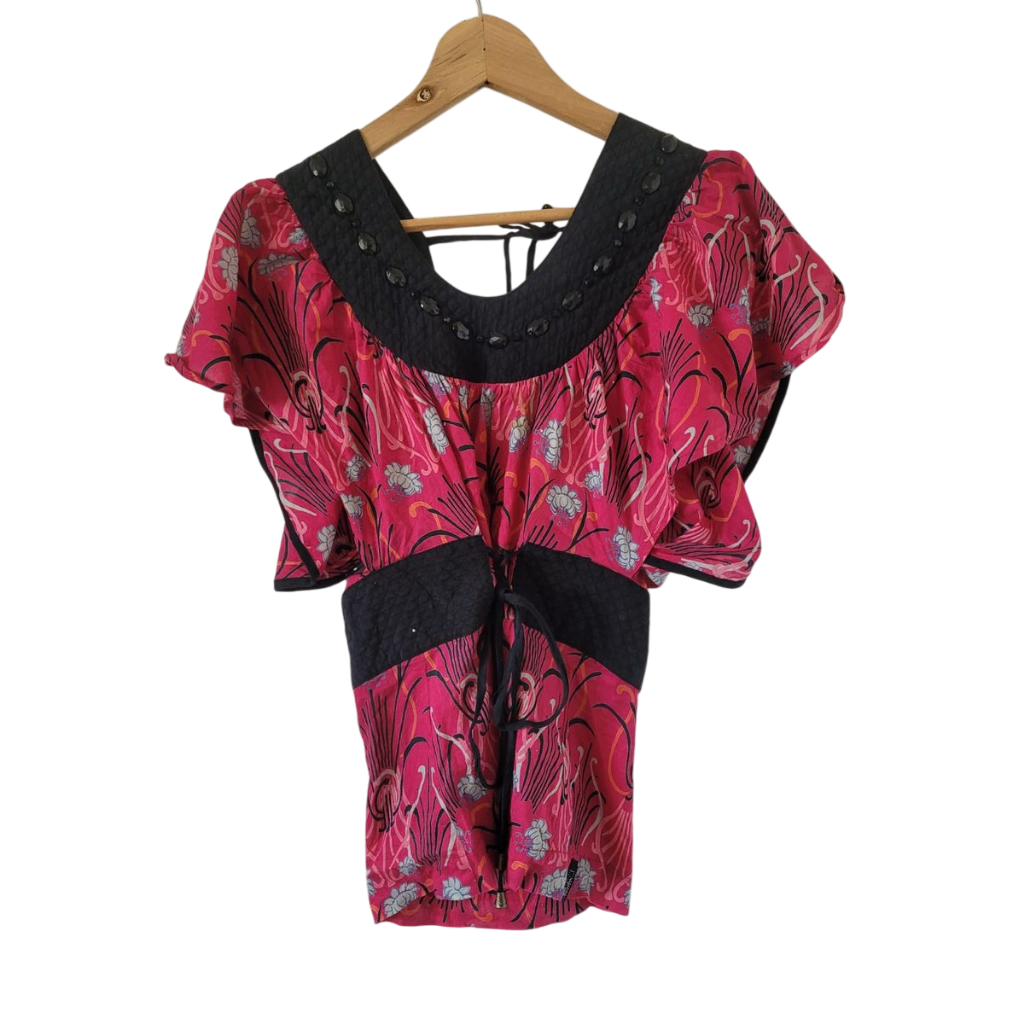 Colcci Blusa Feminina Tamanho M manga curta pedrarias