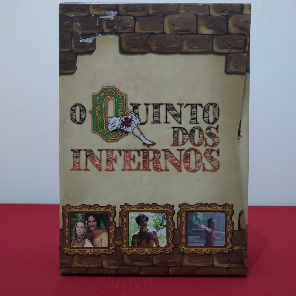 DVD - Minissérie - O Quinto Dos Infernos - Box em 4 Dvd's - 2002