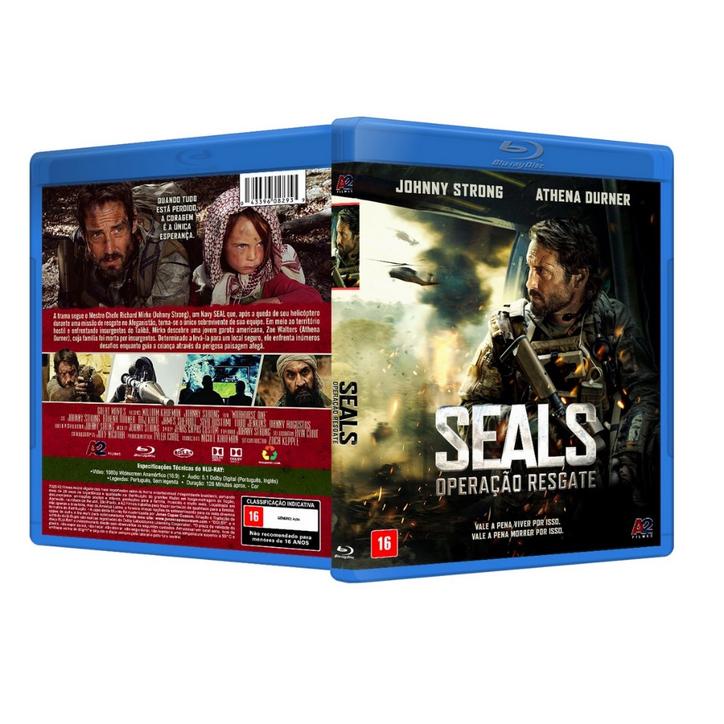 Blu-ray: Seals - Operação Resgate DUB/LEG [PERSONALIZADO]