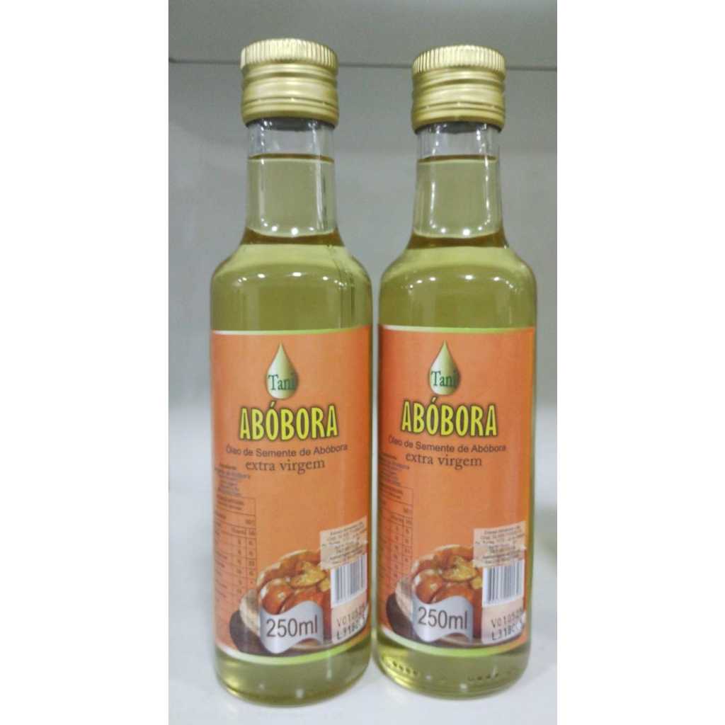 KIT DE OLEO DE SEMENTE DE ABÓBORA 2X 250ML ** EXTRA VIRGEM