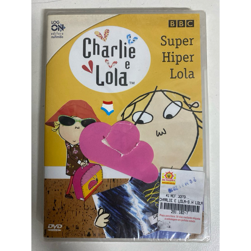 DVD: Charlie e Lola - Super, Hiper Lola