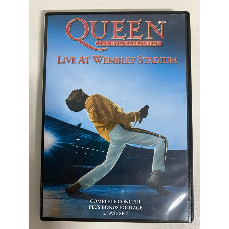 DVD duplo: Queen - live at wembley stadium