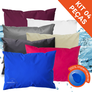 Kit 4 Capa Para Travesseiro Impermeável Protetor Hospitalar Antialérgico Antiácaro Silencioso em Oferta na Shopee