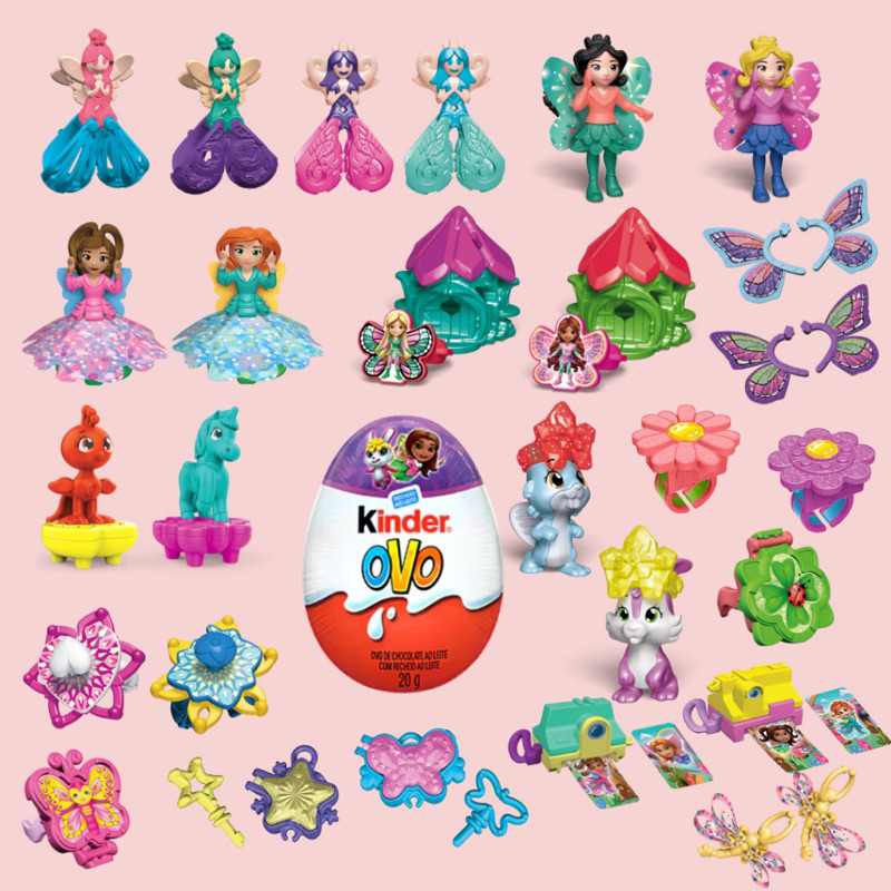 BRINQUEDOS KINDER OVO MENINAS🌼❤️