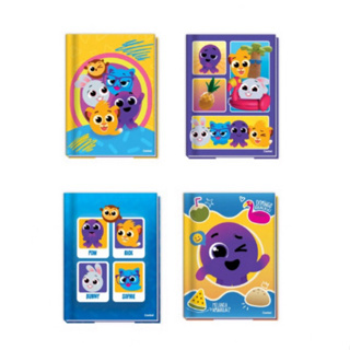 Caderno Brochurao Capa Dura 80 Folhas Bolofofos Credeal em Oferta na Shopee