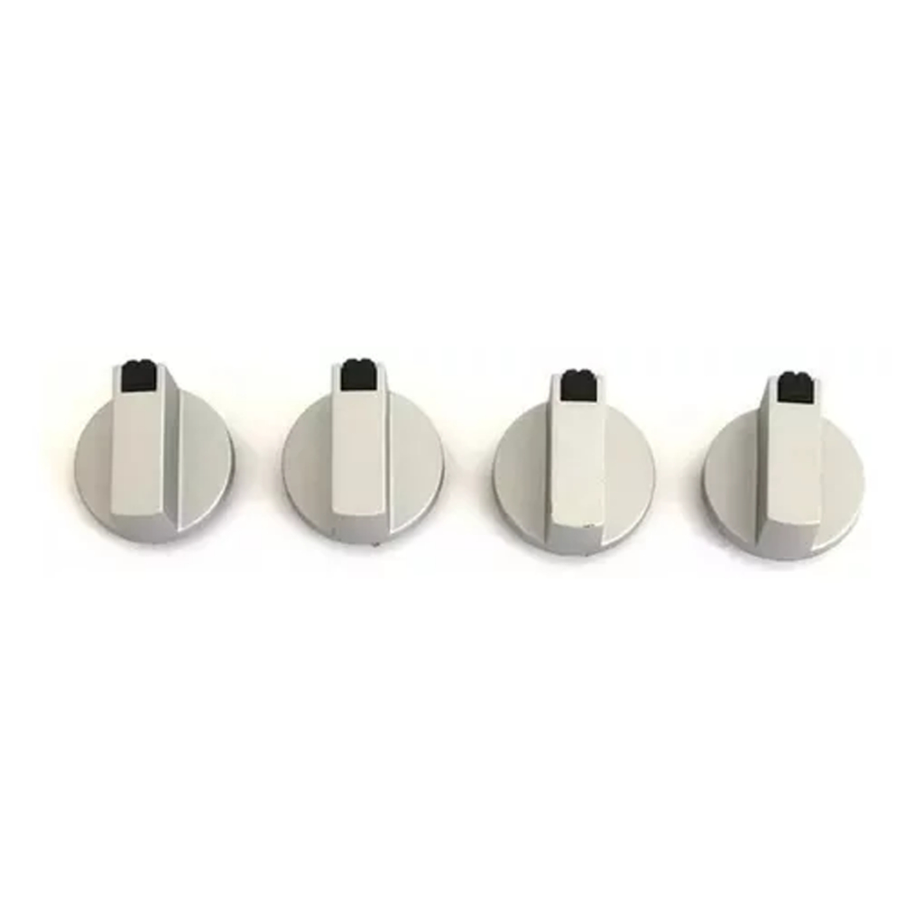 Knob Botao Para Fogão Cooktop Philco Chef 4 Bocas Kit Com 4