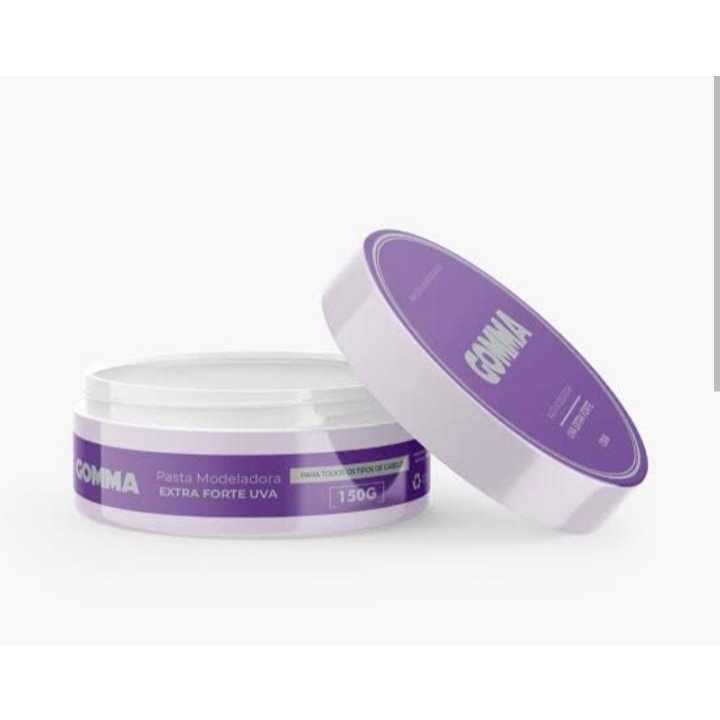 Pasta Modeladora GOMMA Uva extra forte 150g Yelsew em Oferta na Shopee