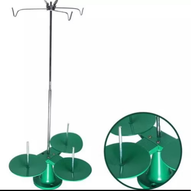 Porta Fio Suporte Para Maquina Overloque Gn1 Sequinha Verde