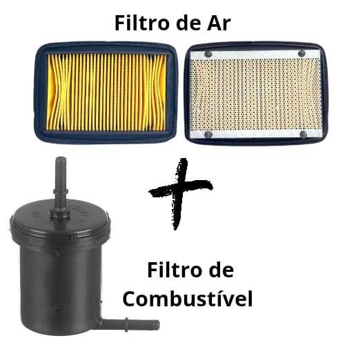 Filtro De Ar +Filtro Combustível Cb 250f Twister 2016 a 2023