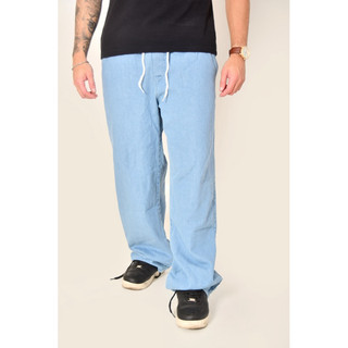 CALÇA JEANS CLARA BALÃO MASCULINO CAIMENTO RETO BAGGY CLARA E ESCURA ESTILO SKATE