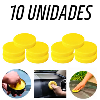 10 unidades Espuma Aplicadora de Cera Sem Borda  Detailer  Envio em 24Hrs em Oferta na Shopee