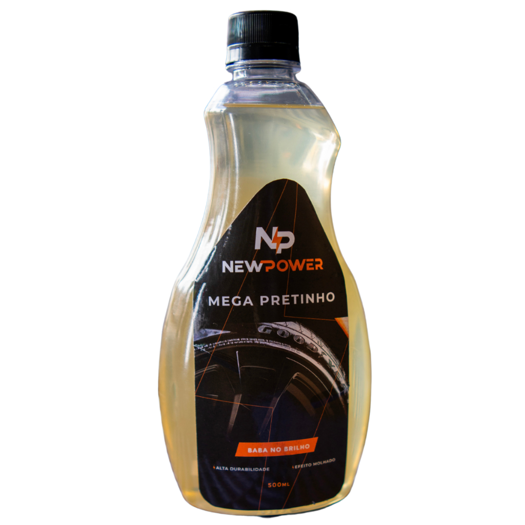 MEGA PRETINHO NÃO SAI COM ÁGUA PARA PNEUS DE ALTO BRILHO - PELICULA PROTETORA - EXCELENTE ACABAMENTO em Oferta na Shopee