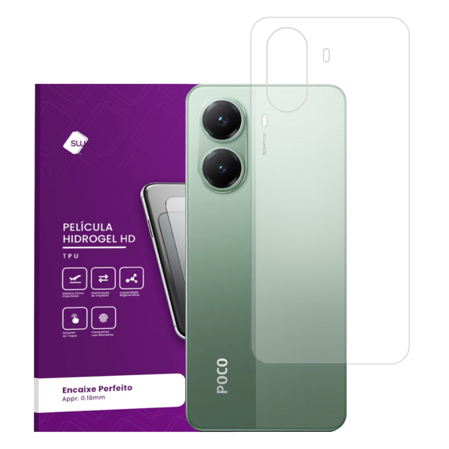 Película Traseira Hydrogel Hidrogel Para Xiaomi Poco X7 Pro