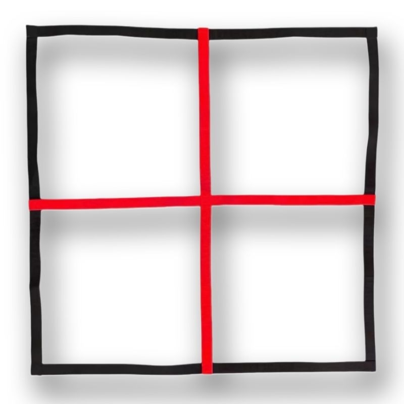 Escada De Agilidade Funcional Quadrada Circuito Treinamento 4