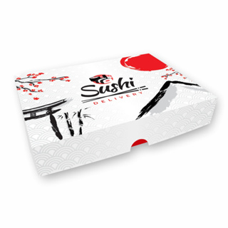 Caixa Combo Para Sushi Delivery Oriental (100 e 200 unidades) em Oferta na Shopee