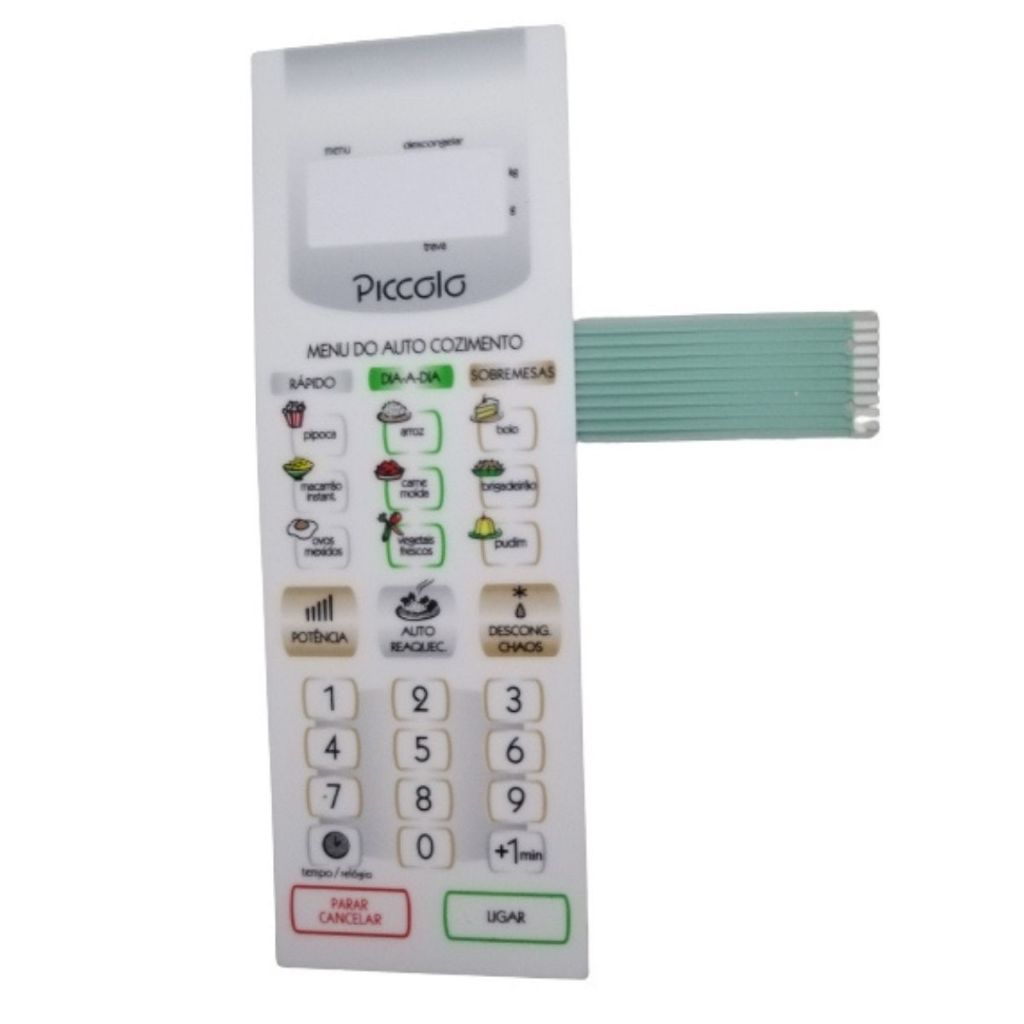 Teclado Membrana Forno Microondas Panasonic NNST-357