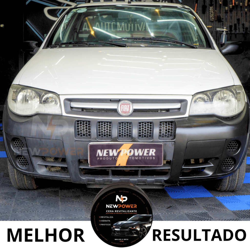 Cera Revitalizadora de Plástico New Power - Produto Oficial