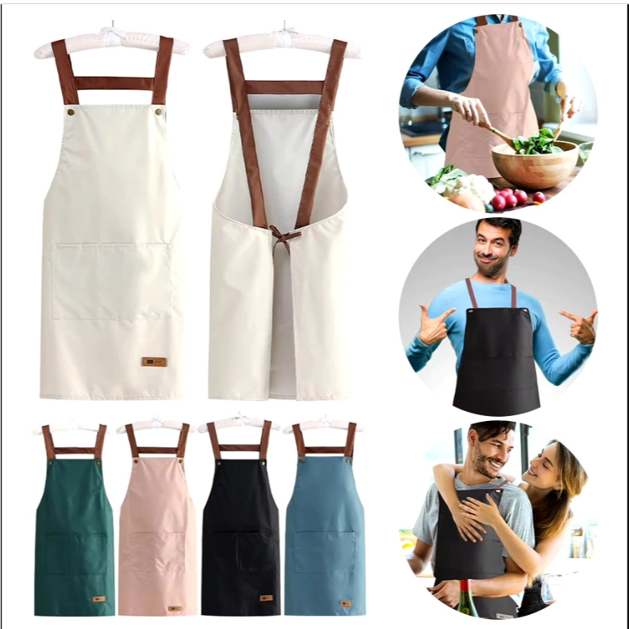 Avental Impermeavel De Cozinha A Prova De Água De Limpeza