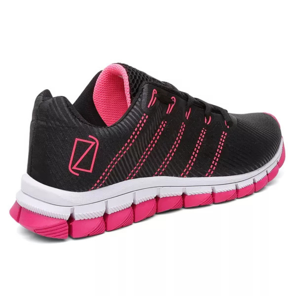 Tênis Feminino Leve Confortável Moda Blogueira Academia Caminhada Corrida Solado Macio — imagem 2 de 2
