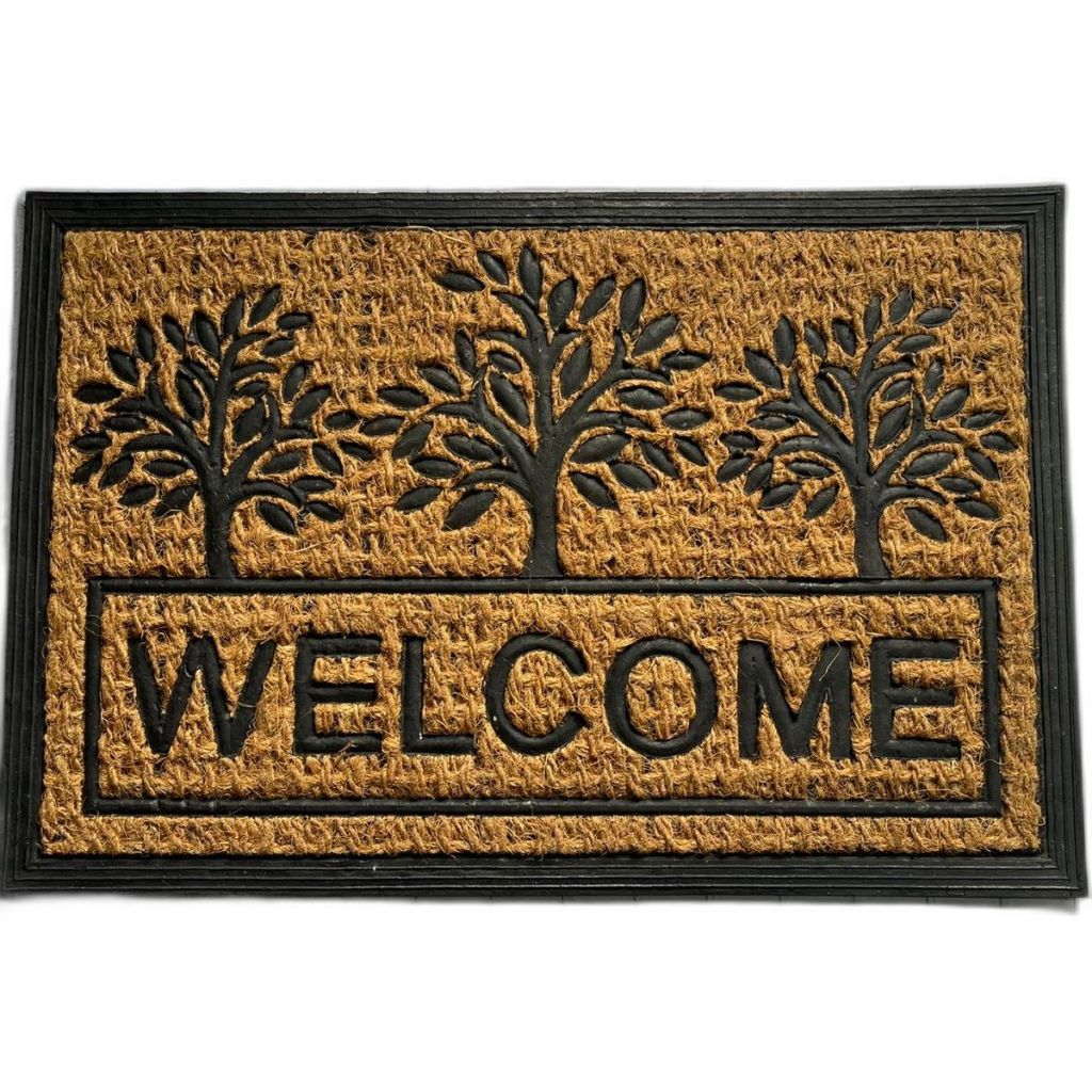 Tapete Capacho Porta Entrada 40x60 Emborrachado Antiderrapante Decorativo Casa Escritório em Oferta na Shopee