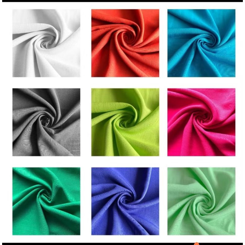 Tecido Viscolinho viscose 1 e 2 metro (1 e 2 x 1,45) liso varias cores.Promoção de final de ano em Oferta na Shopee