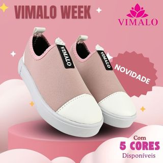 Tênis Week Vimalo juvenil Casual Feminino Modinha Blogueirinha - 5 OPÇÕES DE CORES - em Oferta na Shopee
