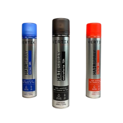 Vertix Hair Spray 400mL - Escolha o Seu